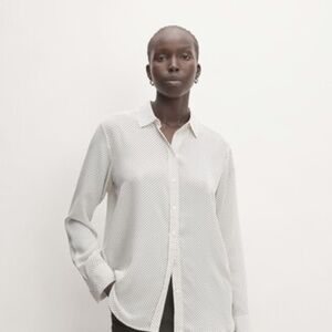 Everlane Washable Silk Relaxed Shirt